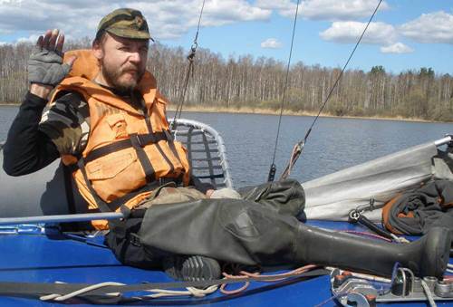 Aleksei Sigaev - Portrait with Catamaran