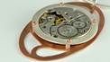 Copper and matt sterling silver pendant | Steampunk | Art Nouveau