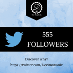 Decimononic - Join our Twitter community!!