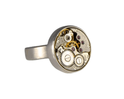 Alpha Ring | 'Tempus Fugit Series' | Machinarium Collection by Decimononic