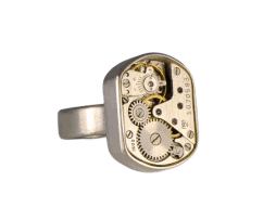 Beta Ring | 'Tempus Fugit Series' | Machinarium Collection by Decimononic