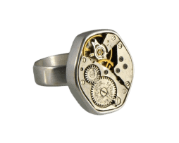 Gamma Ring | 'Tempus Fugit Series' | Machinarium Collection by Decimononic