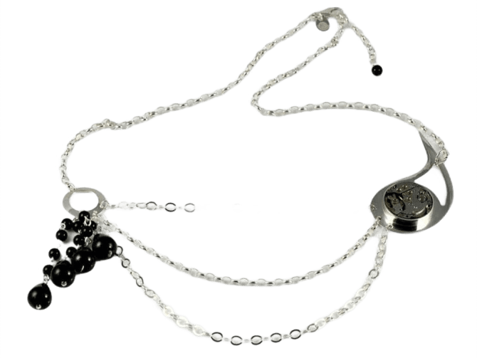 Mechanical Paisley Necklace | 'Raj Series' | Machinarium Collection by Decimononic - Image 3