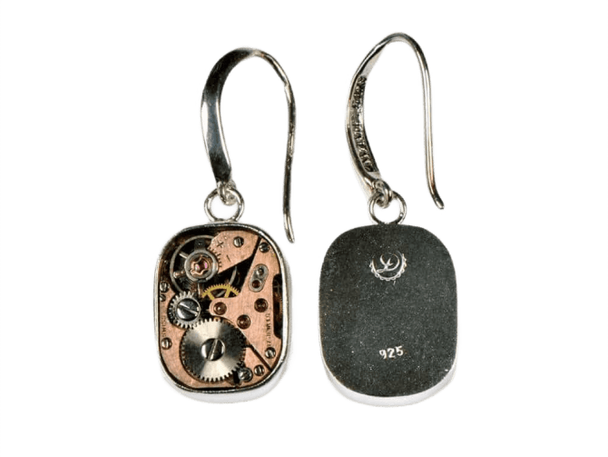 Supra Earrings | Machinarium Collection by Decimononic - Image 2