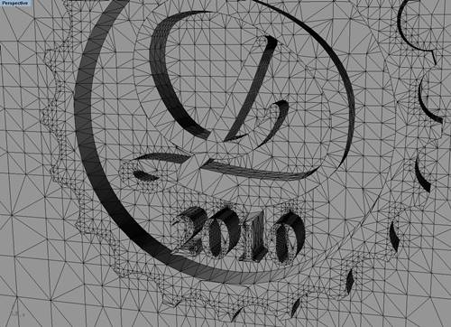 Decimononic logo 3D