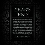 Years End | The Goblin Market